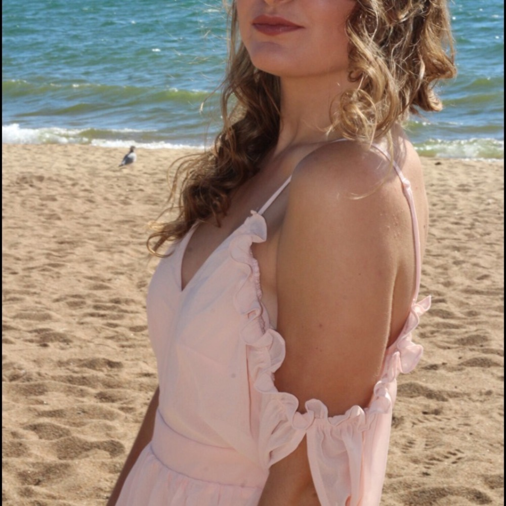 Pink Ruffle Dress💓 - Picture 2 of 2